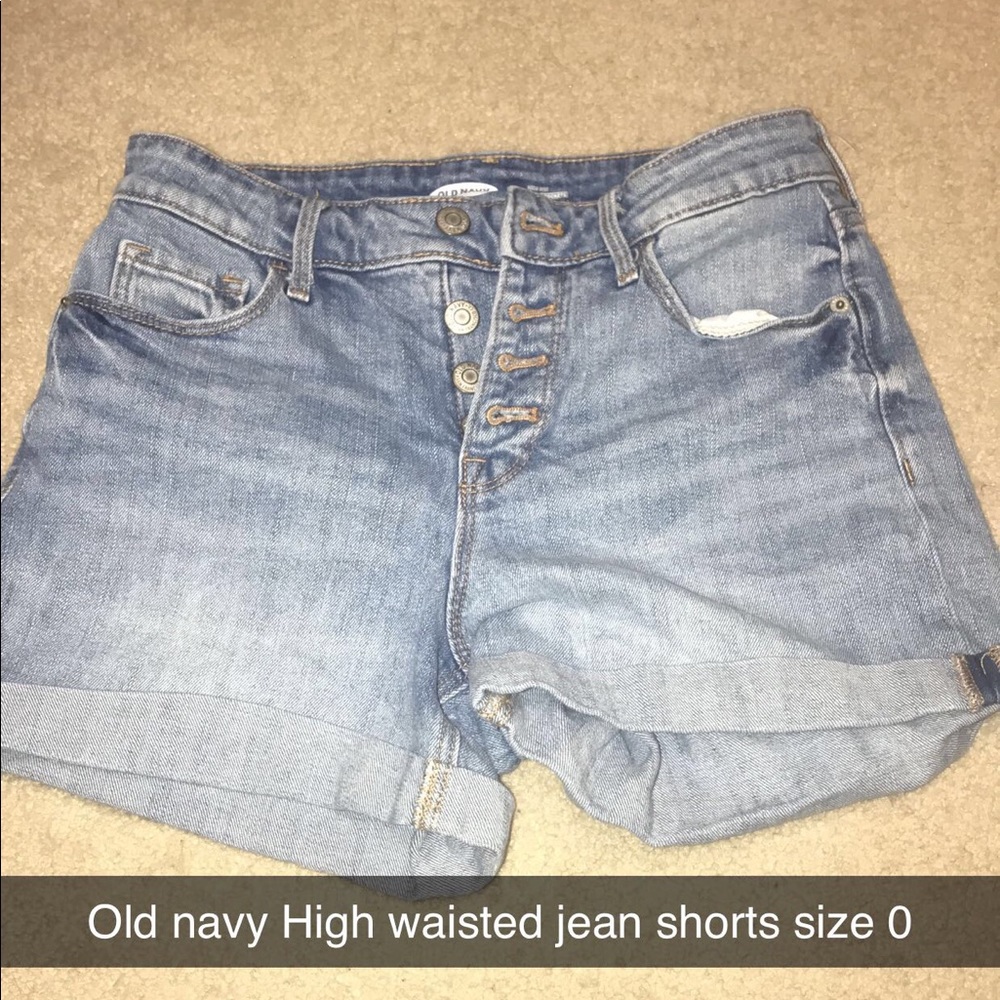 Jean shorts high waisted